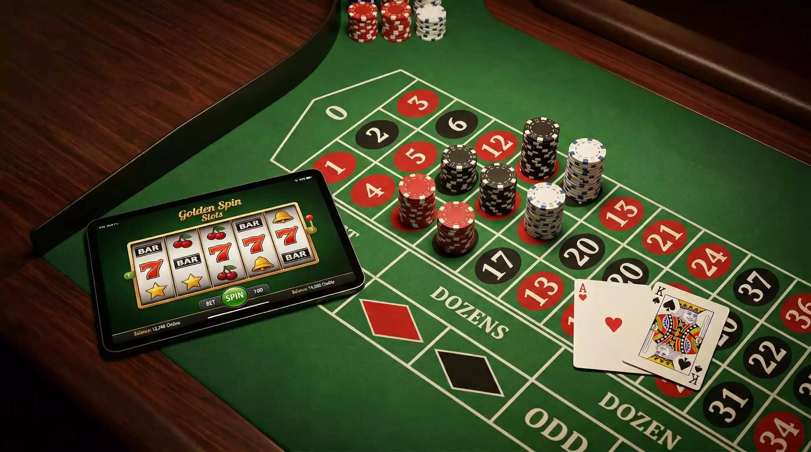 Online casino games UK – slots, roulette and live dealers