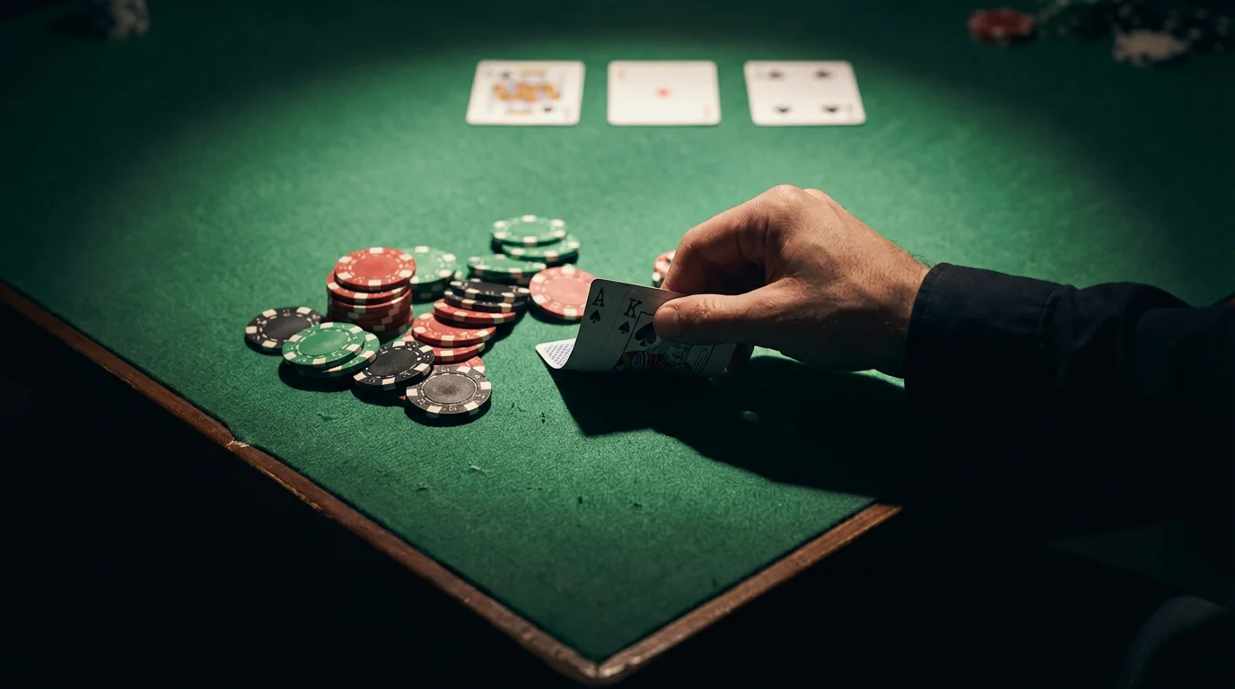 Online poker cards and chips for UK Texas Hold'em games