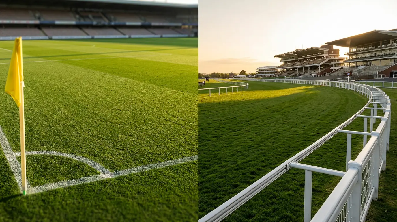 British sports betting markets showing football and horse racing wagering options